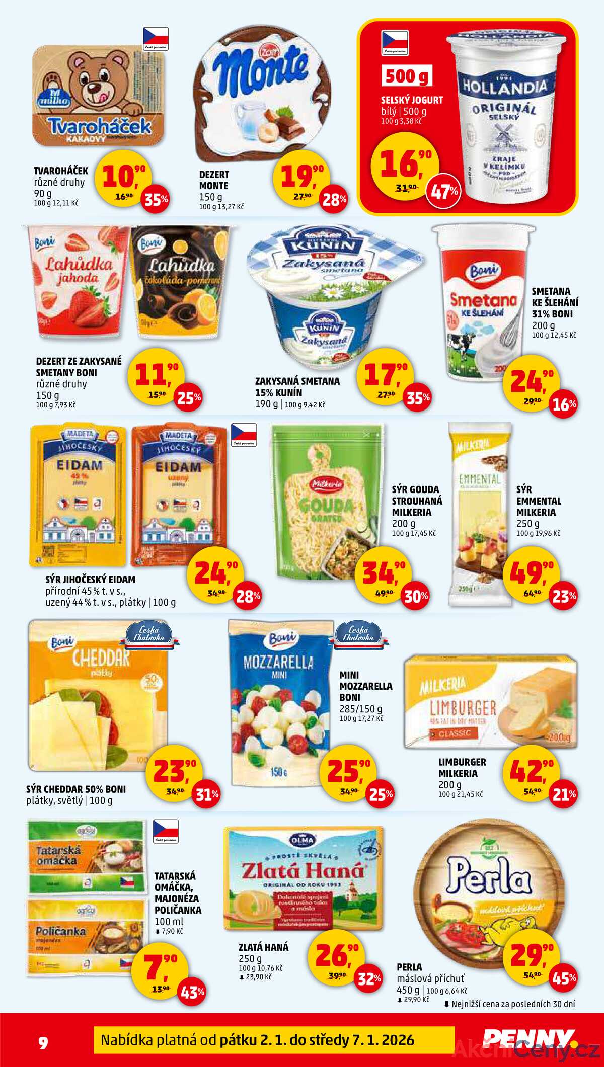 Penny Market od 2.1. do 7.1.2026 strana 9