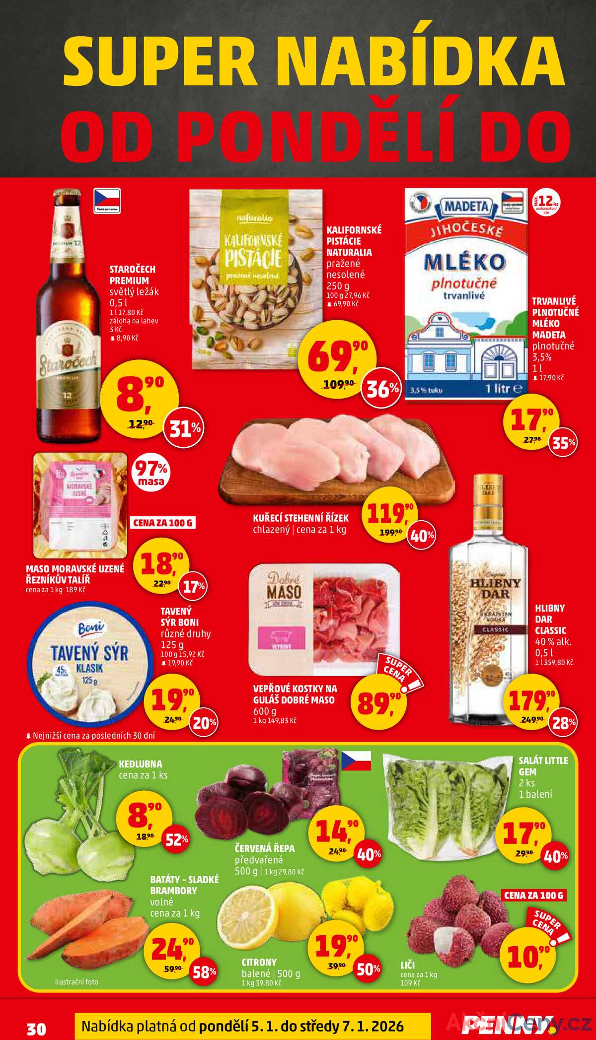 Penny Market od 2.1. do 7.1.2026 strana 30