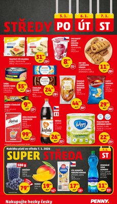 Penny Market od 2.1. do 7.1.2026