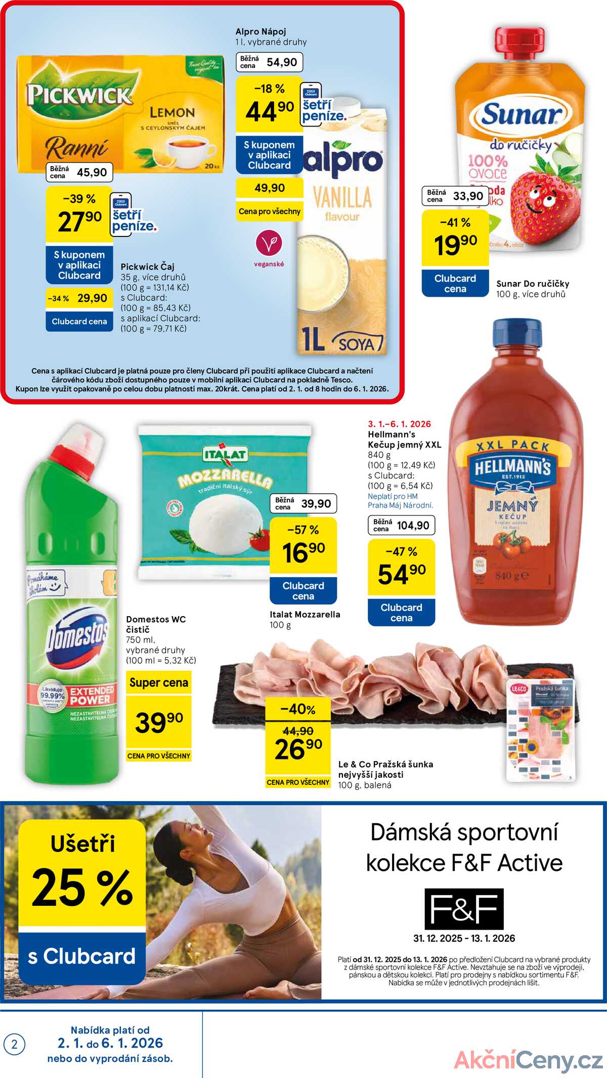 Tesco malé hypermarkety od 2.1. do 6.1.2026 strana 2