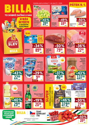 Billa malý leták od 7.1. do 13.1.2026