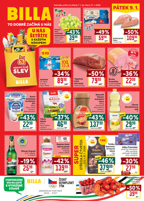 Billa  od 7.1. do 13.1.2026