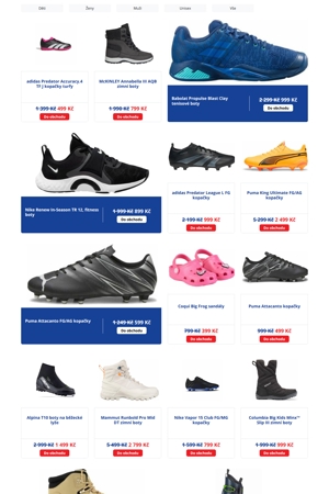 Intersport Boty - 1. 1. 2026