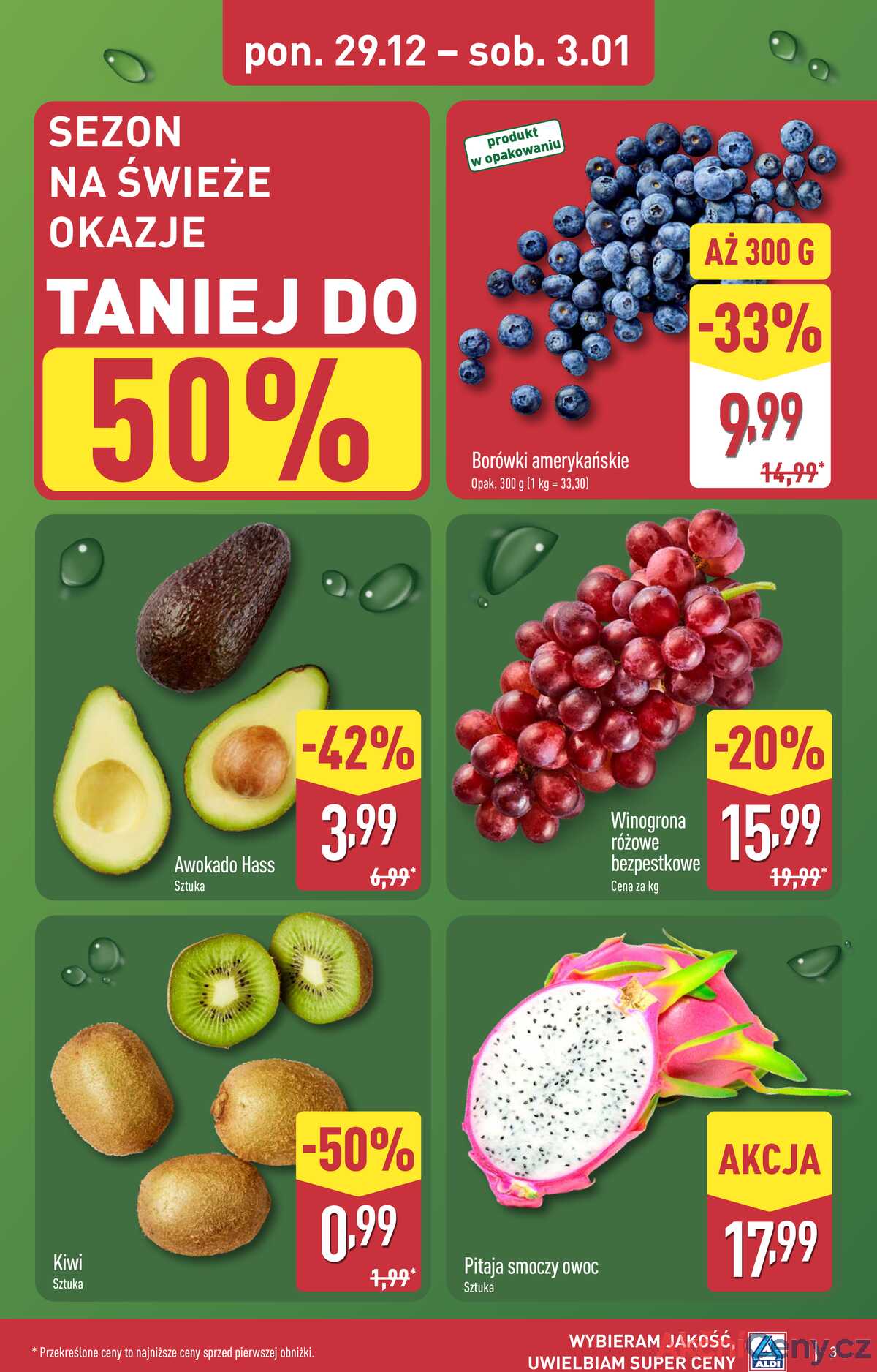 Leták Aldi Polsko 29.12.-3.1.2026 - Úplná nabídka strana 3