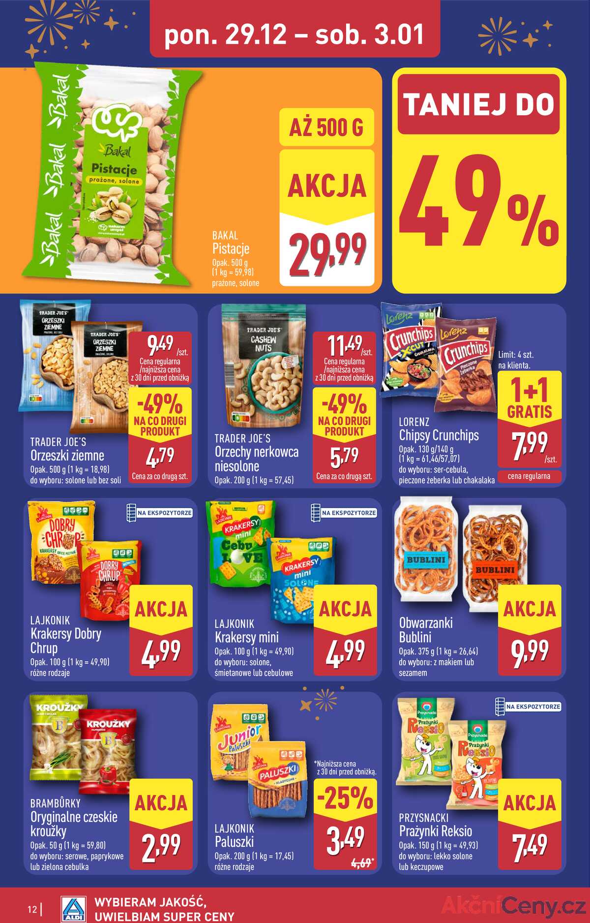 Leták Aldi Polsko 29.12.-3.1.2026 - Úplná nabídka strana 12