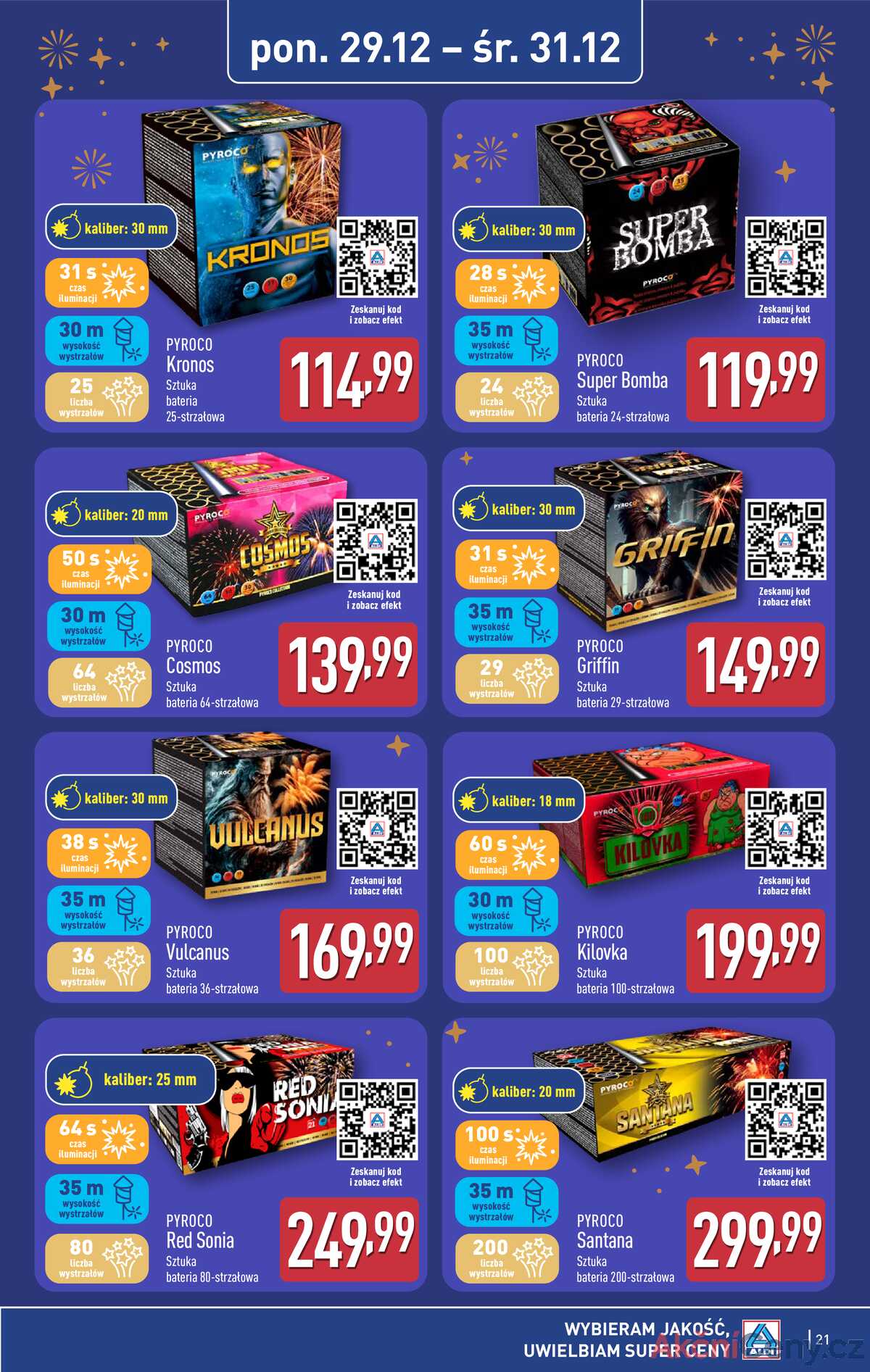 Leták Aldi Polsko 29.12.-3.1.2026 - Úplná nabídka strana 21