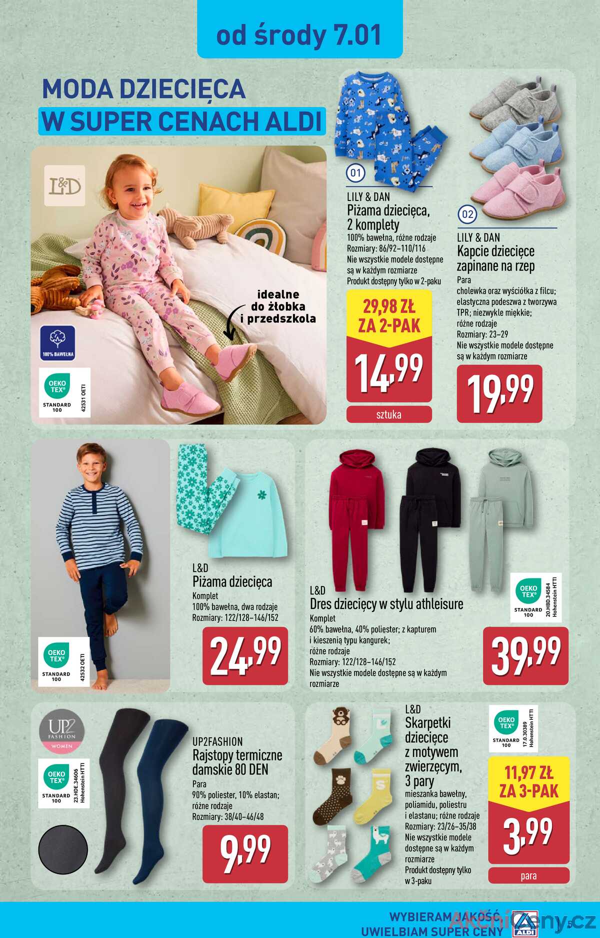 Leták Aldi Polsko 7.1.-10.1.2026 - Průmyslové výrobky a textil strana 5