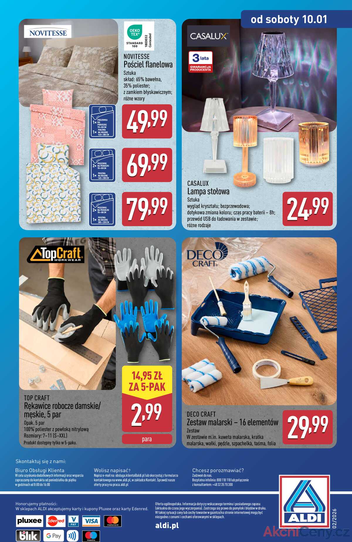 Leták Aldi Polsko 7.1.-10.1.2026 - Průmyslové výrobky a textil strana 12