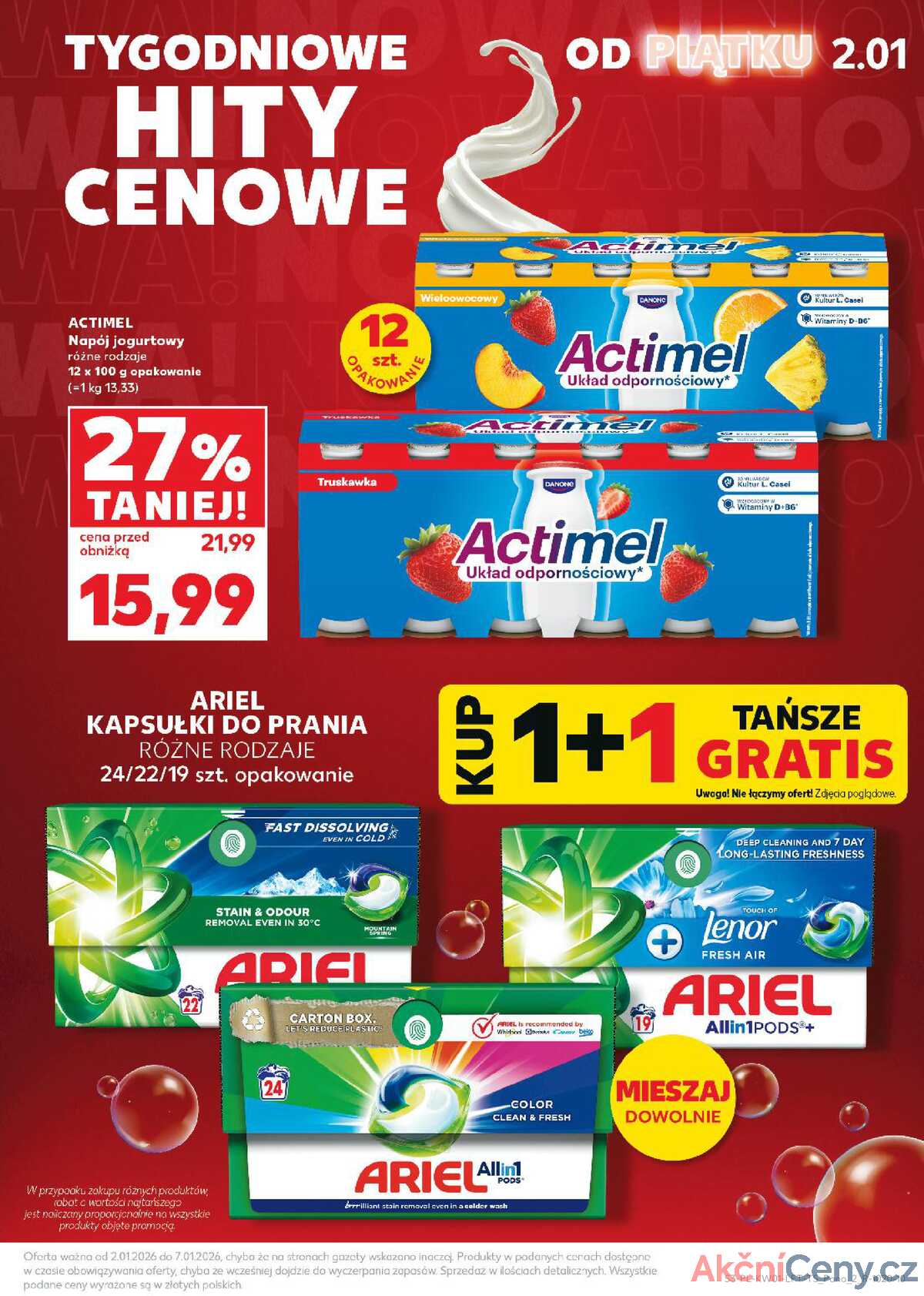 Leták Kaufland Polsko 2.1.-7.1.2026 - Noviny týdne strana 3