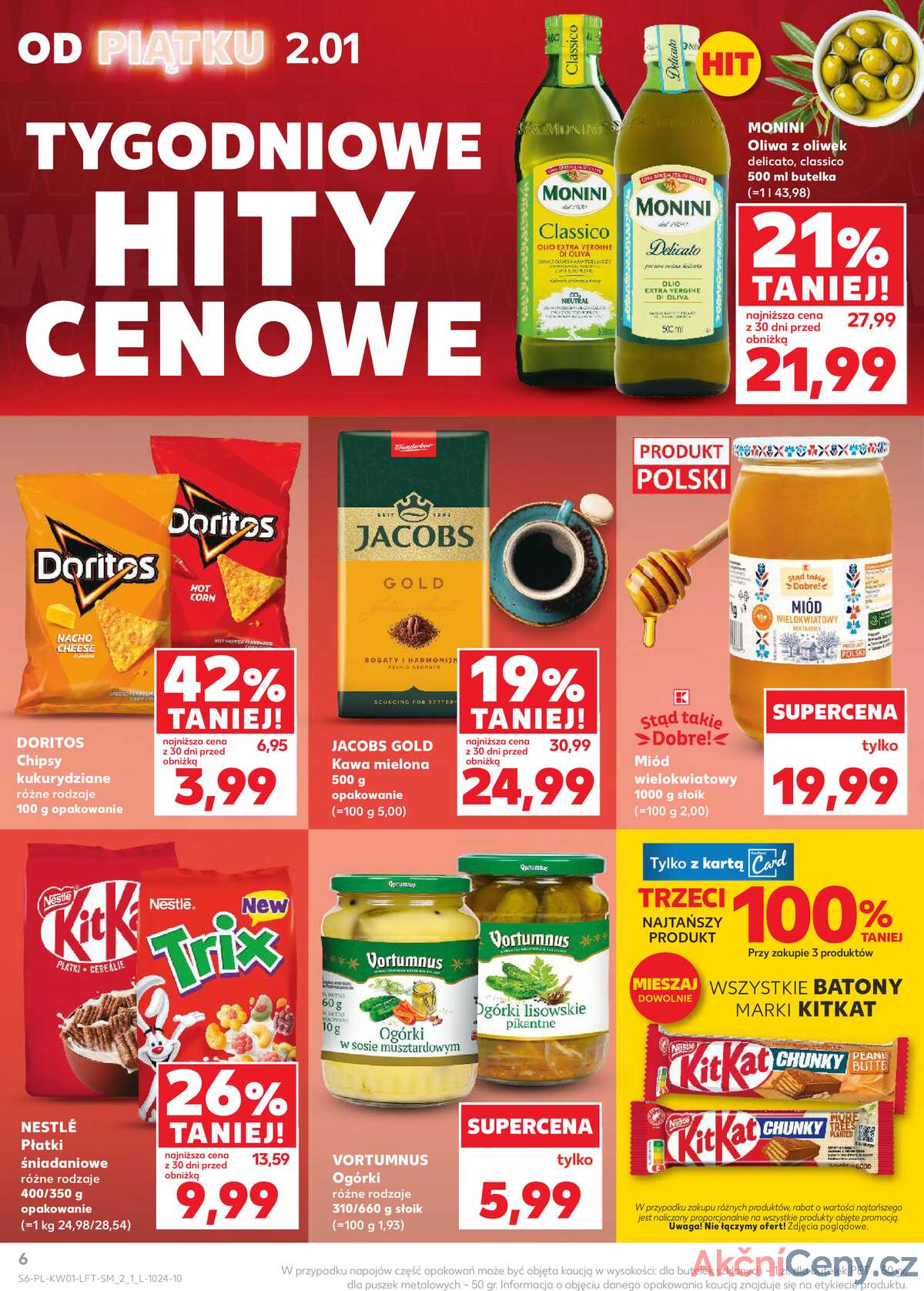 Leták Kaufland Polsko 2.1.-7.1.2026 - Noviny týdne strana 6