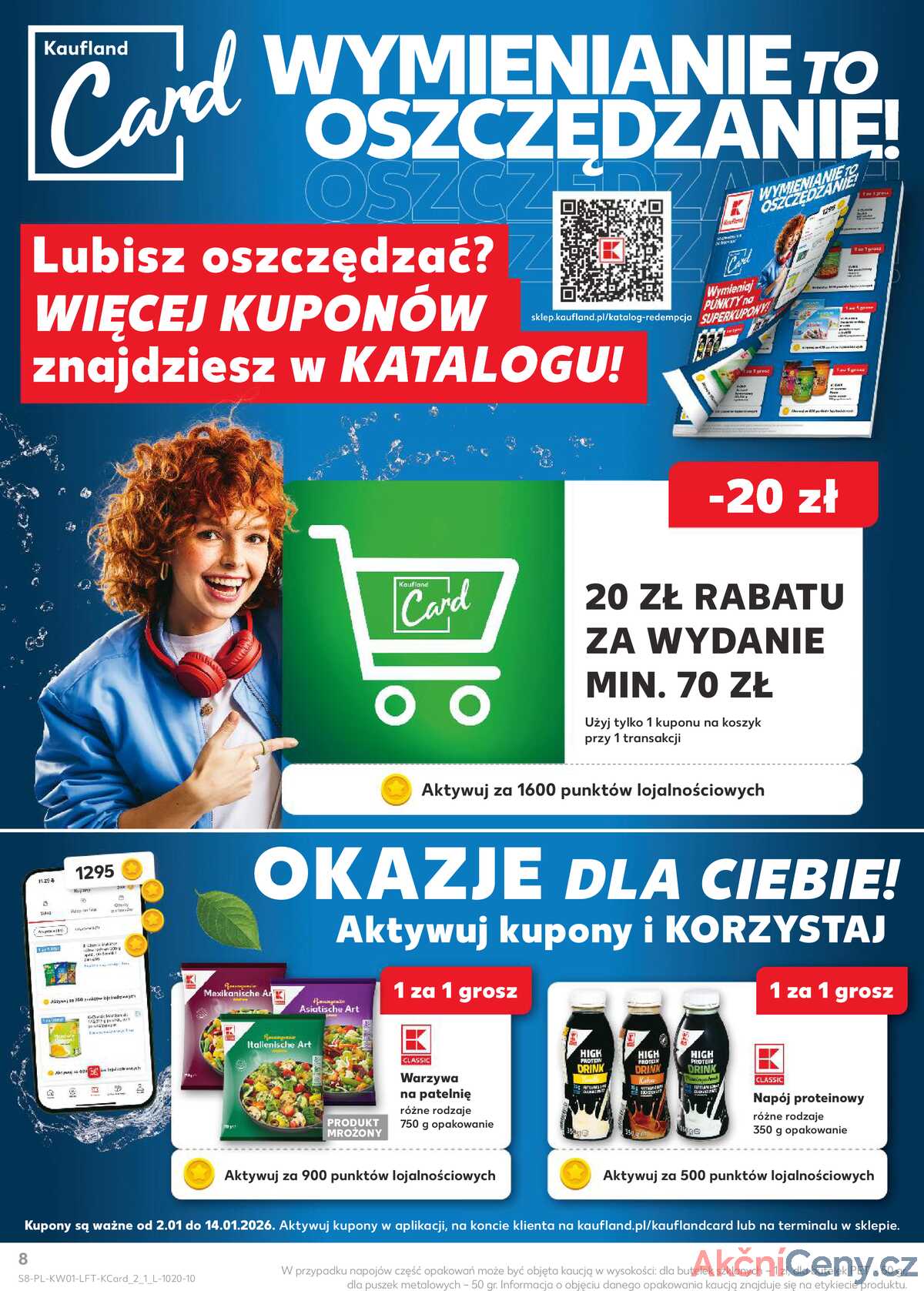 Leták Kaufland Polsko 2.1.-7.1.2026 - Noviny týdne strana 8
