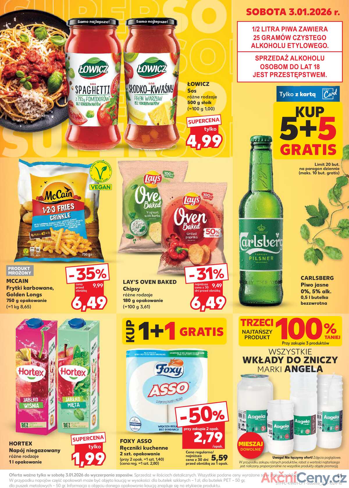 Leták Kaufland Polsko 2.1.-7.1.2026 - Noviny týdne strana 11