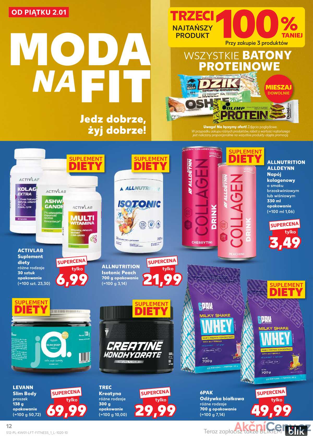 Leták Kaufland Polsko 2.1.-7.1.2026 - Noviny týdne strana 12