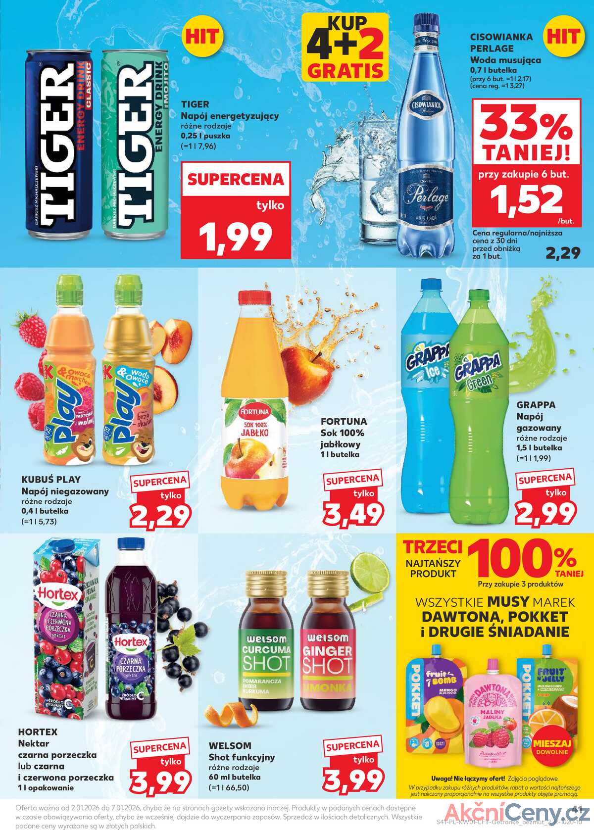 Leták Kaufland Polsko 2.1.-7.1.2026 - Noviny týdne strana 41