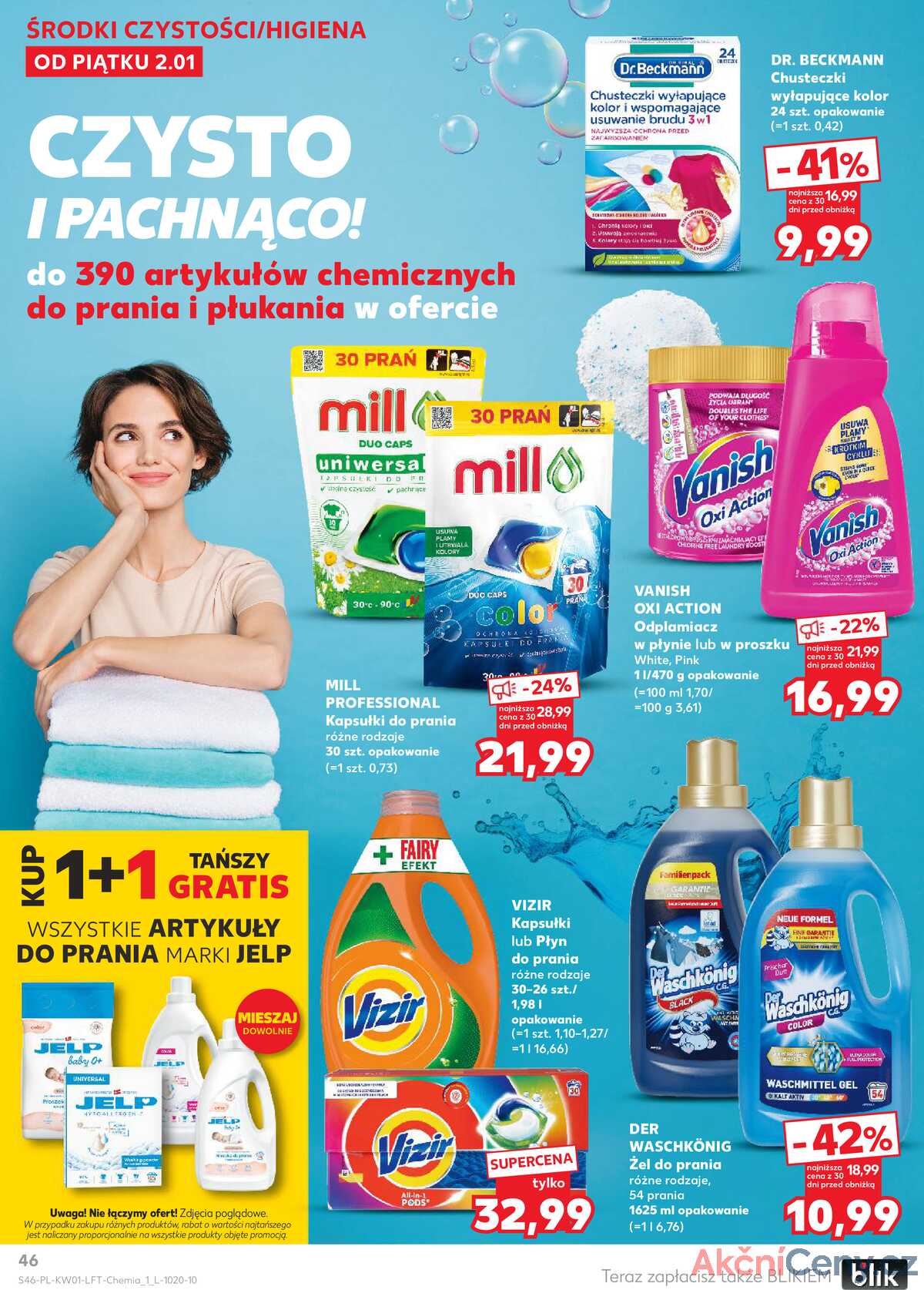 Leták Kaufland Polsko 2.1.-7.1.2026 - Noviny týdne strana 46