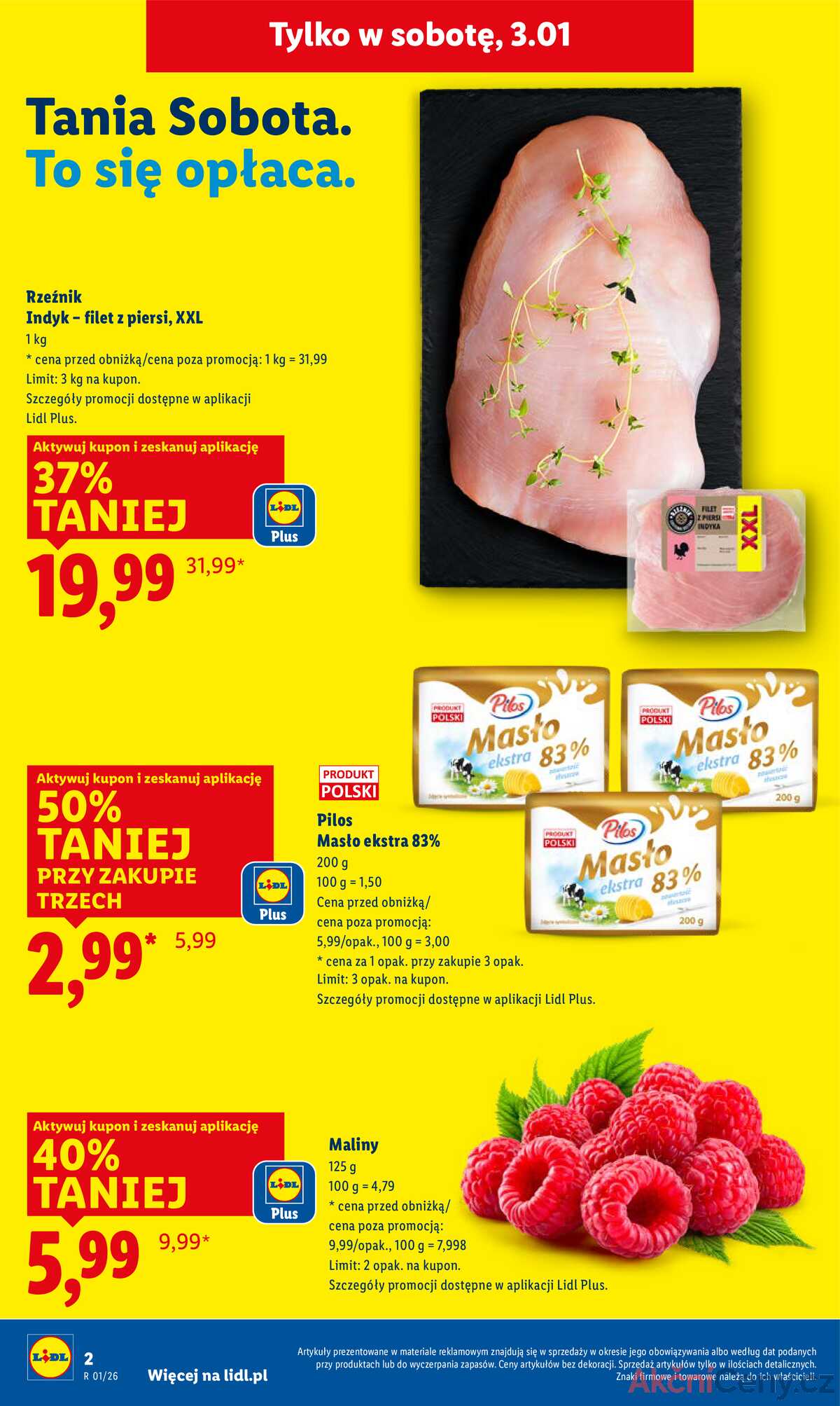 Leták Lidl Polsko 2.1.-3.1.2026 strana 2