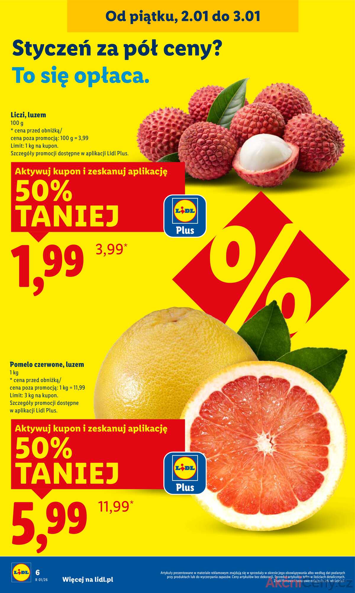 Leták Lidl Polsko 2.1.-3.1.2026 strana 6