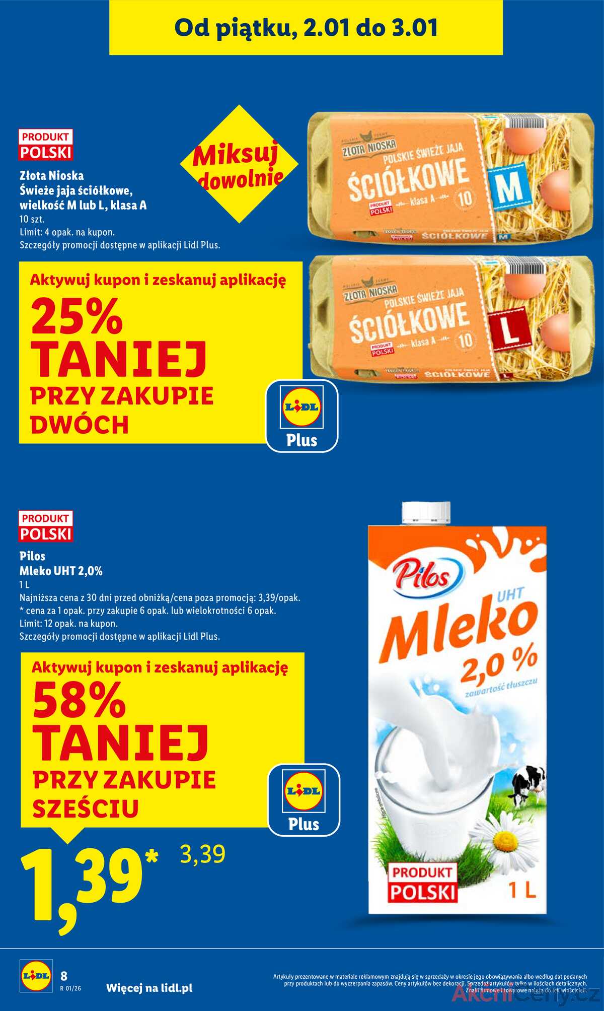 Leták Lidl Polsko 2.1.-3.1.2026 strana 8