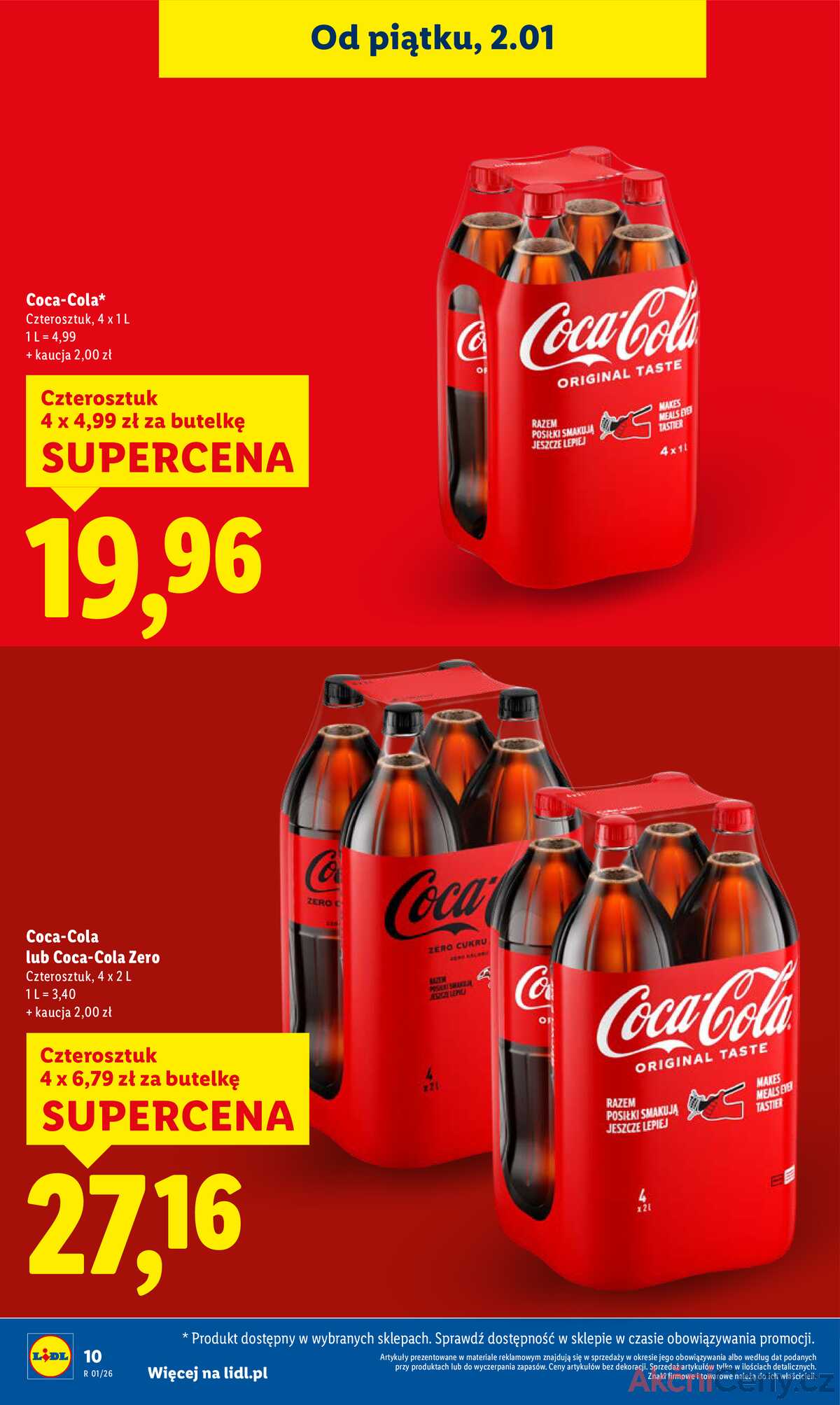 Leták Lidl Polsko 2.1.-3.1.2026 strana 10