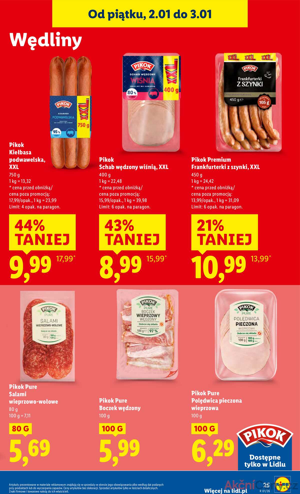 Leták Lidl Polsko 2.1.-3.1.2026 strana 27