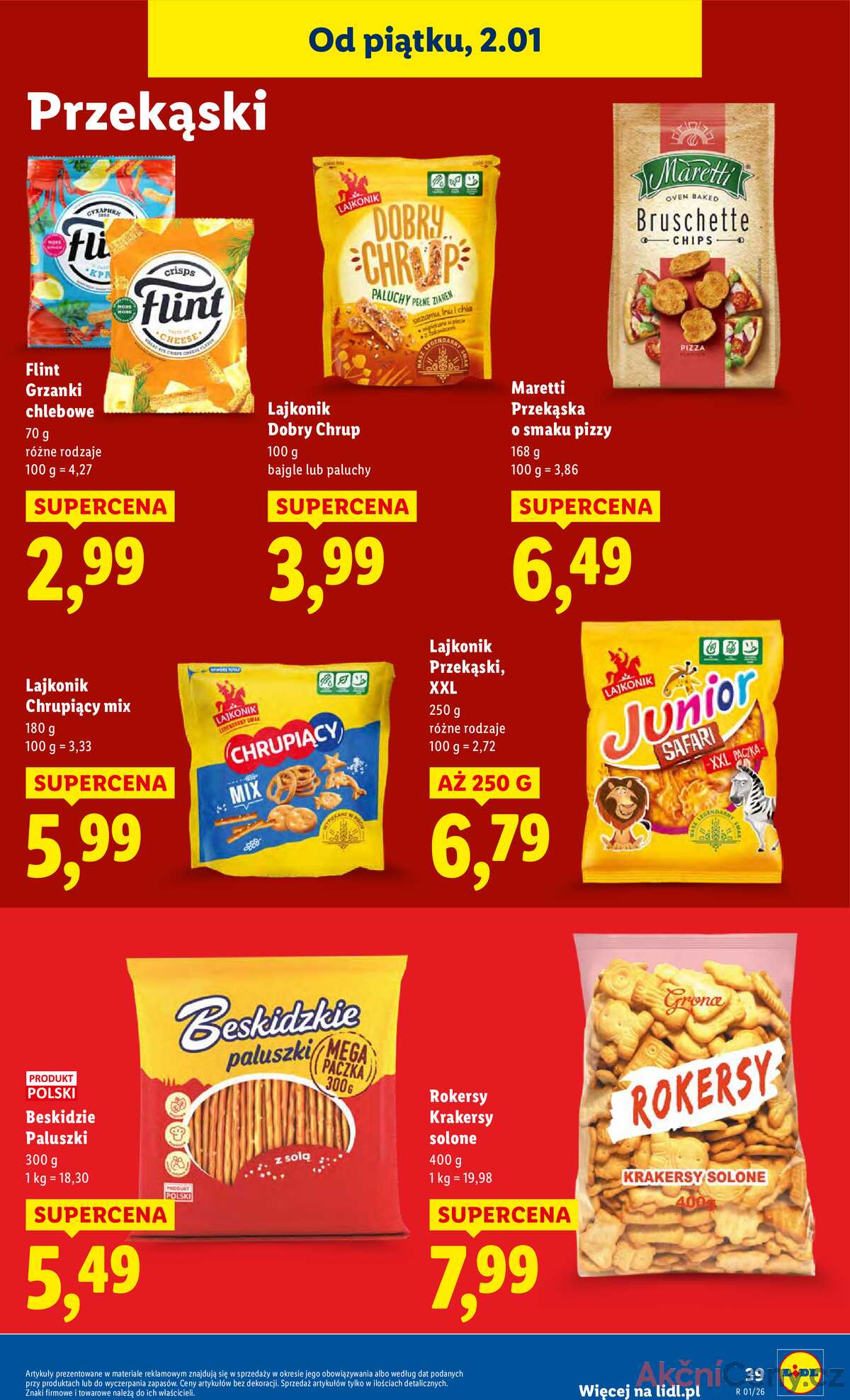 Leták Lidl Polsko 2.1.-3.1.2026 strana 41