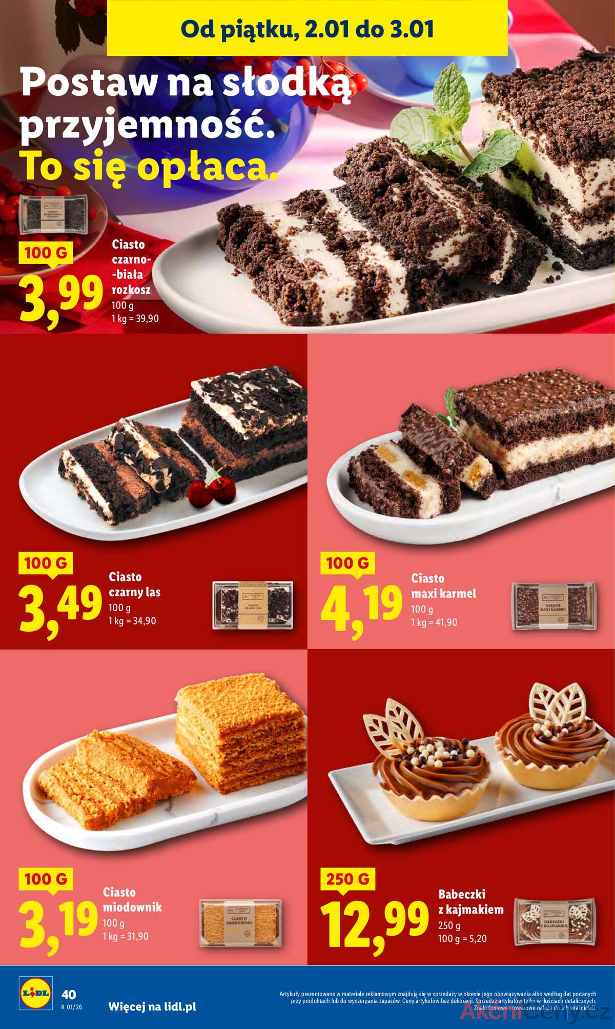 Leták Lidl Polsko 2.1.-3.1.2026 strana 42