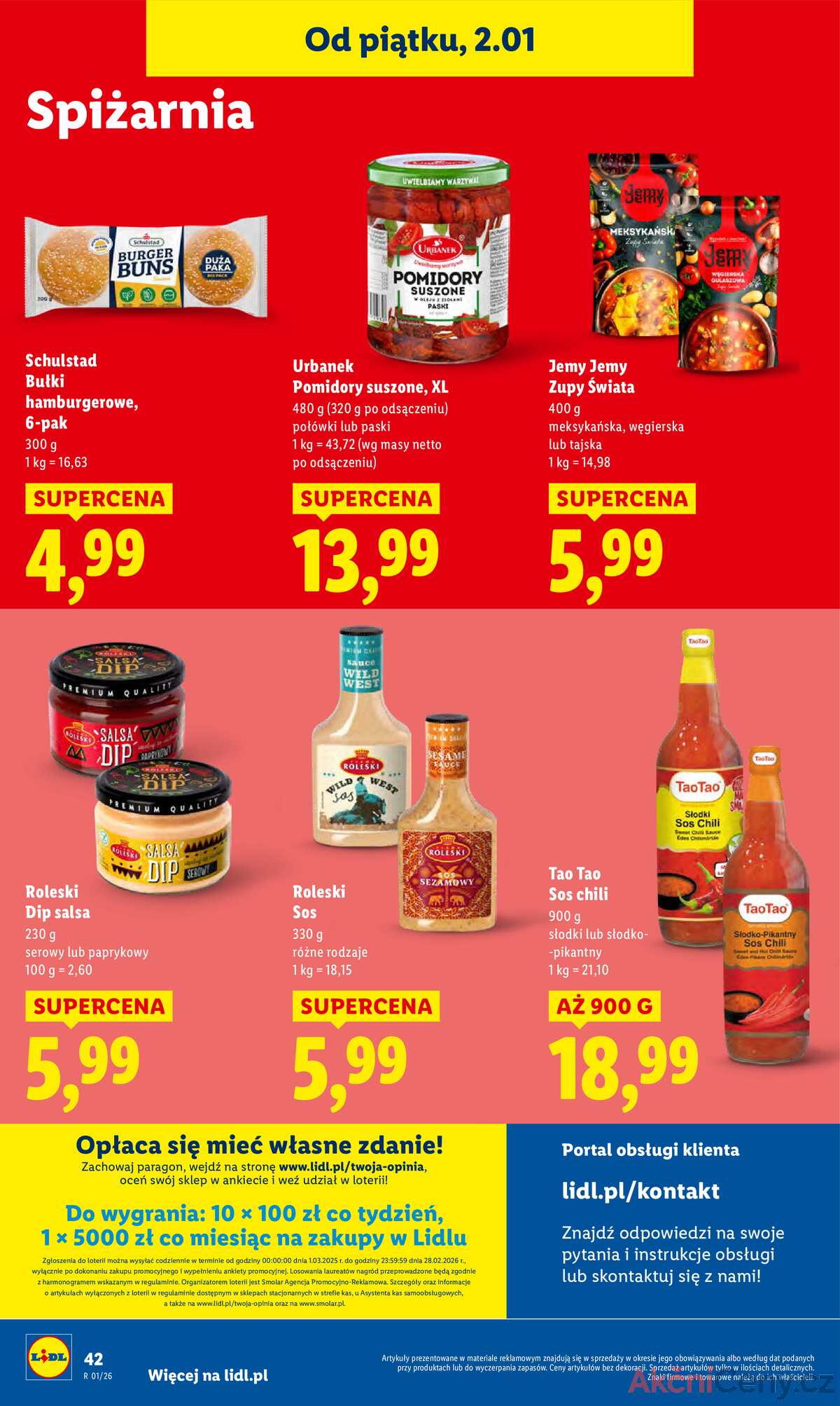 Leták Lidl Polsko 2.1.-3.1.2026 strana 44