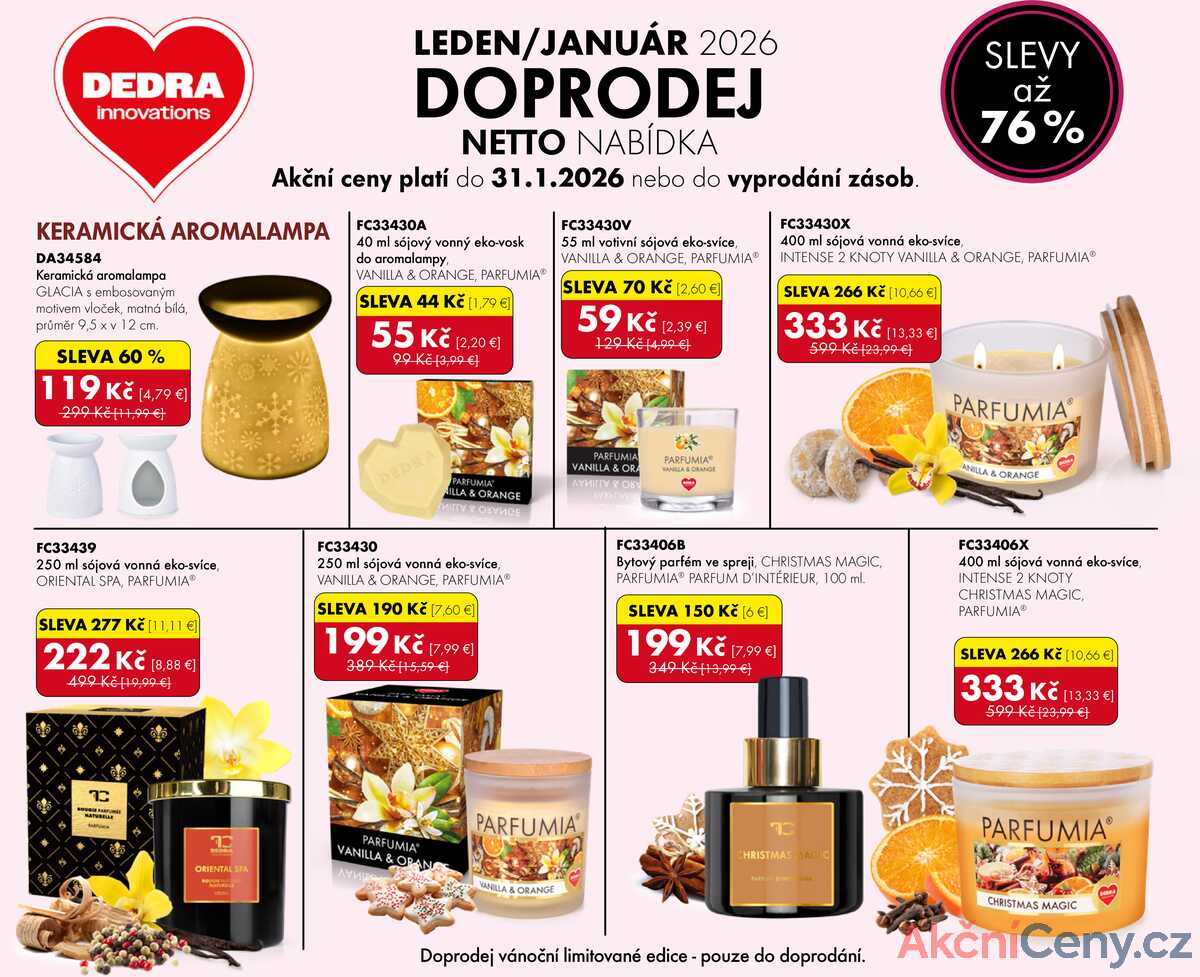 Dedra Doprodej do 31.1. strana 1