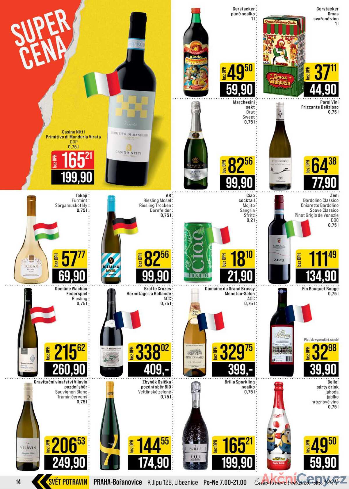 JIP Cash & Carry Brno, Praha, Ostrava, Jilemnice, Pardubice, Ostrava, Karlovy Vary, Olomouc a Zlín od 2.1. do 7.1.2026 strana 14