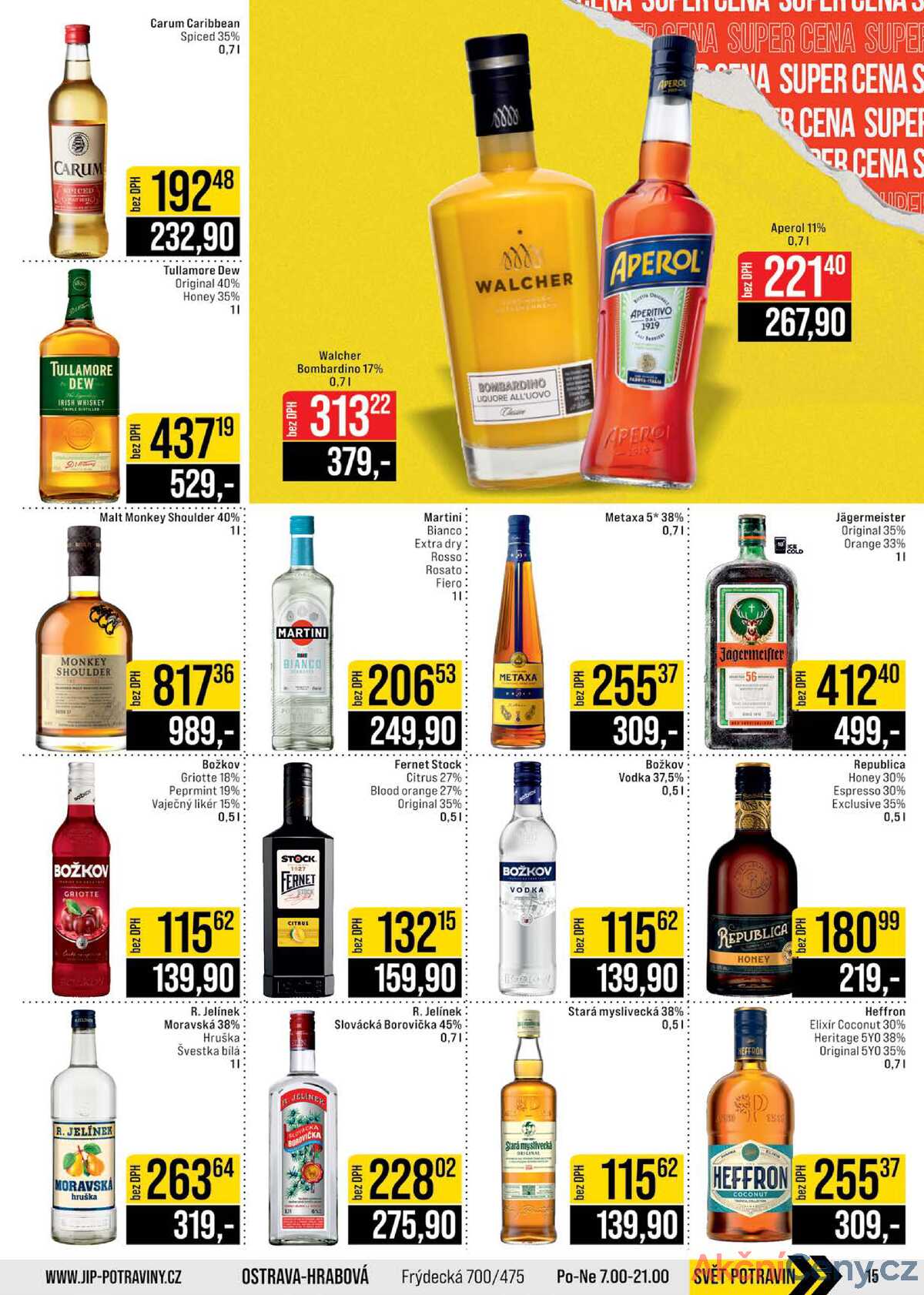 JIP Cash & Carry Brno, Praha, Ostrava, Jilemnice, Pardubice, Ostrava, Karlovy Vary, Olomouc a Zlín od 2.1. do 7.1.2026 strana 15