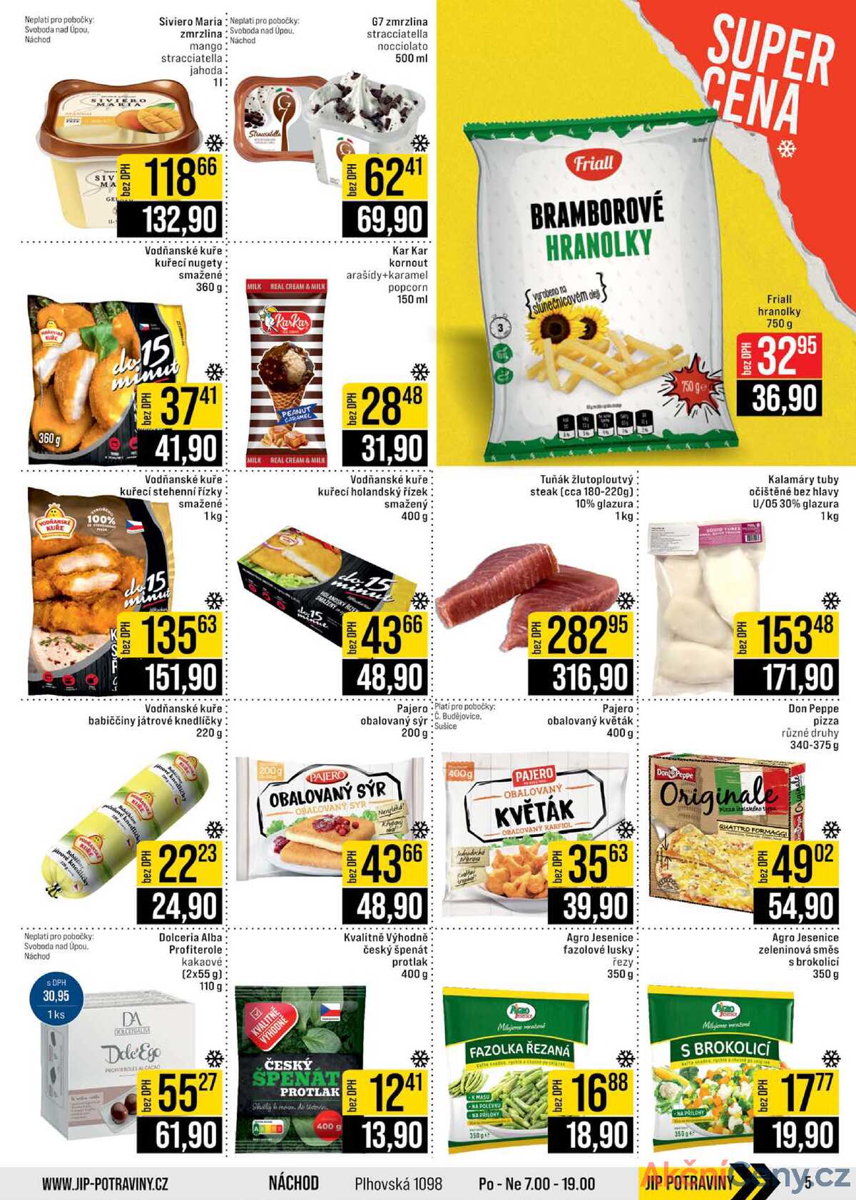 JIP Cash & Carry České Budějovice, Most, Náchod, Polička, Sušice a Svoboda nad Úpou od 2.1. do 7.1.2026 strana 5