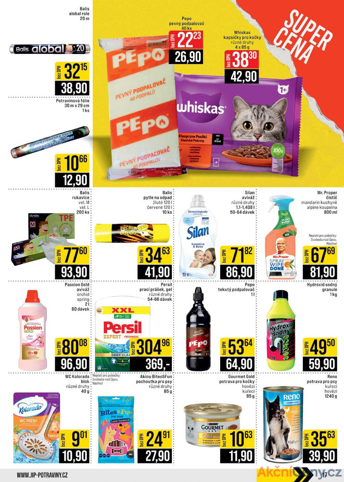 JIP Cash & Carry České Budějovice, Most, Náchod, Polička, Sušice a Svoboda nad Úpou od 2.1. do 7.1.2026 strana 17