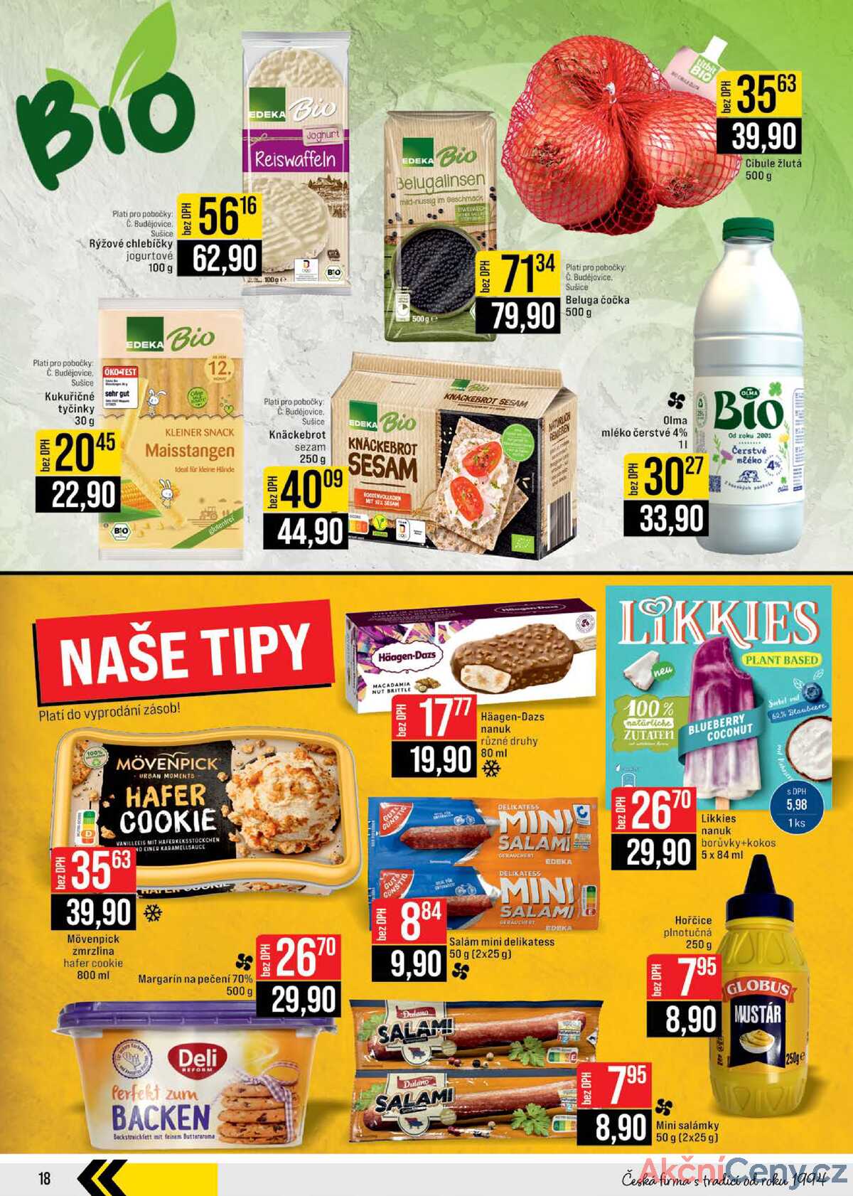 JIP Cash & Carry České Budějovice, Most, Náchod, Polička, Sušice a Svoboda nad Úpou od 2.1. do 7.1.2026 strana 18