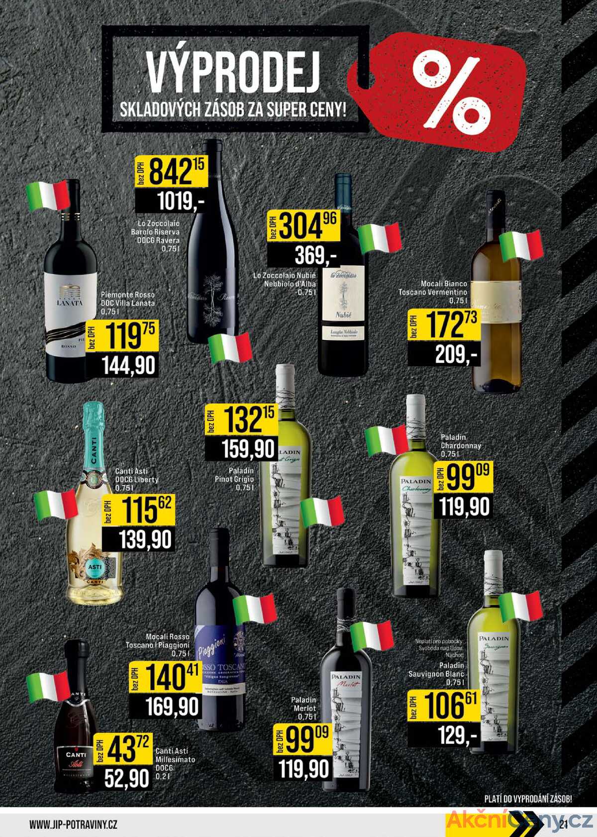 JIP Cash & Carry České Budějovice, Most, Náchod, Polička, Sušice a Svoboda nad Úpou od 2.1. do 7.1.2026 strana 21