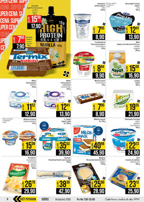 JIP Cash & Carry České Budějovice, Most, Náchod, Polička, Sušice a Svoboda nad Úpou od 2.1. do 7.1.2026