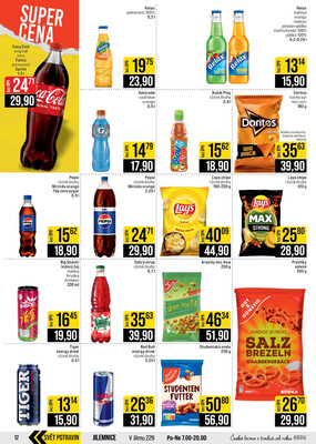 JIP Cash & Carry České Budějovice, Most, Náchod, Polička, Sušice a Svoboda nad Úpou od 2.1. do 7.1.2026