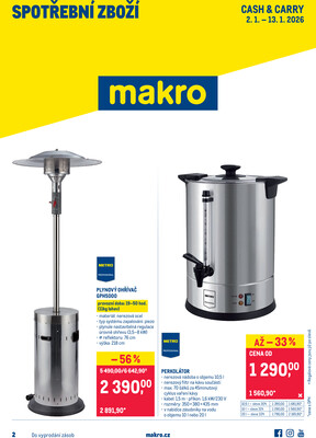 Makro Spotřební zboží do 13.1.