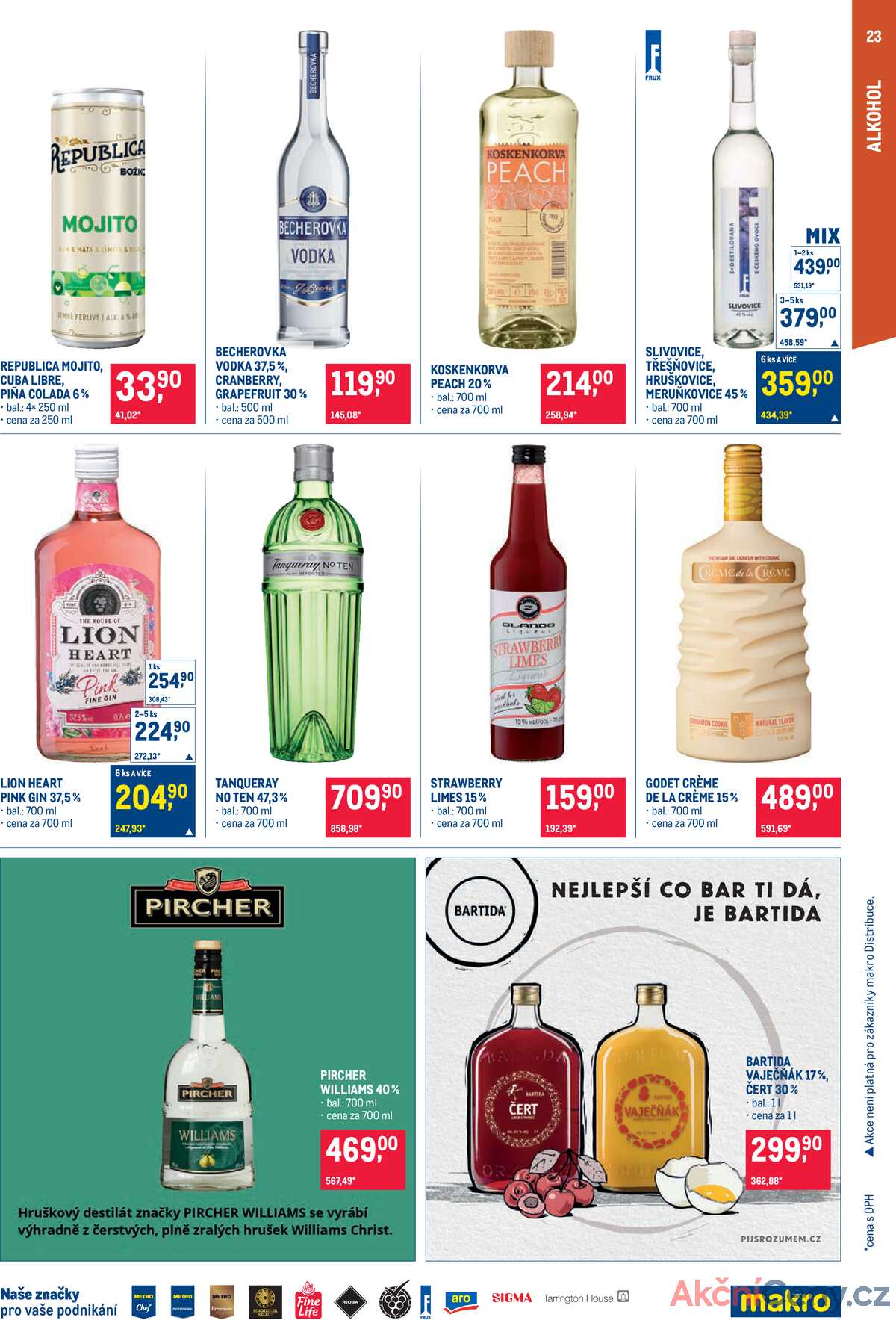 Makro Pro milovníky jídla do 13.1. strana 23