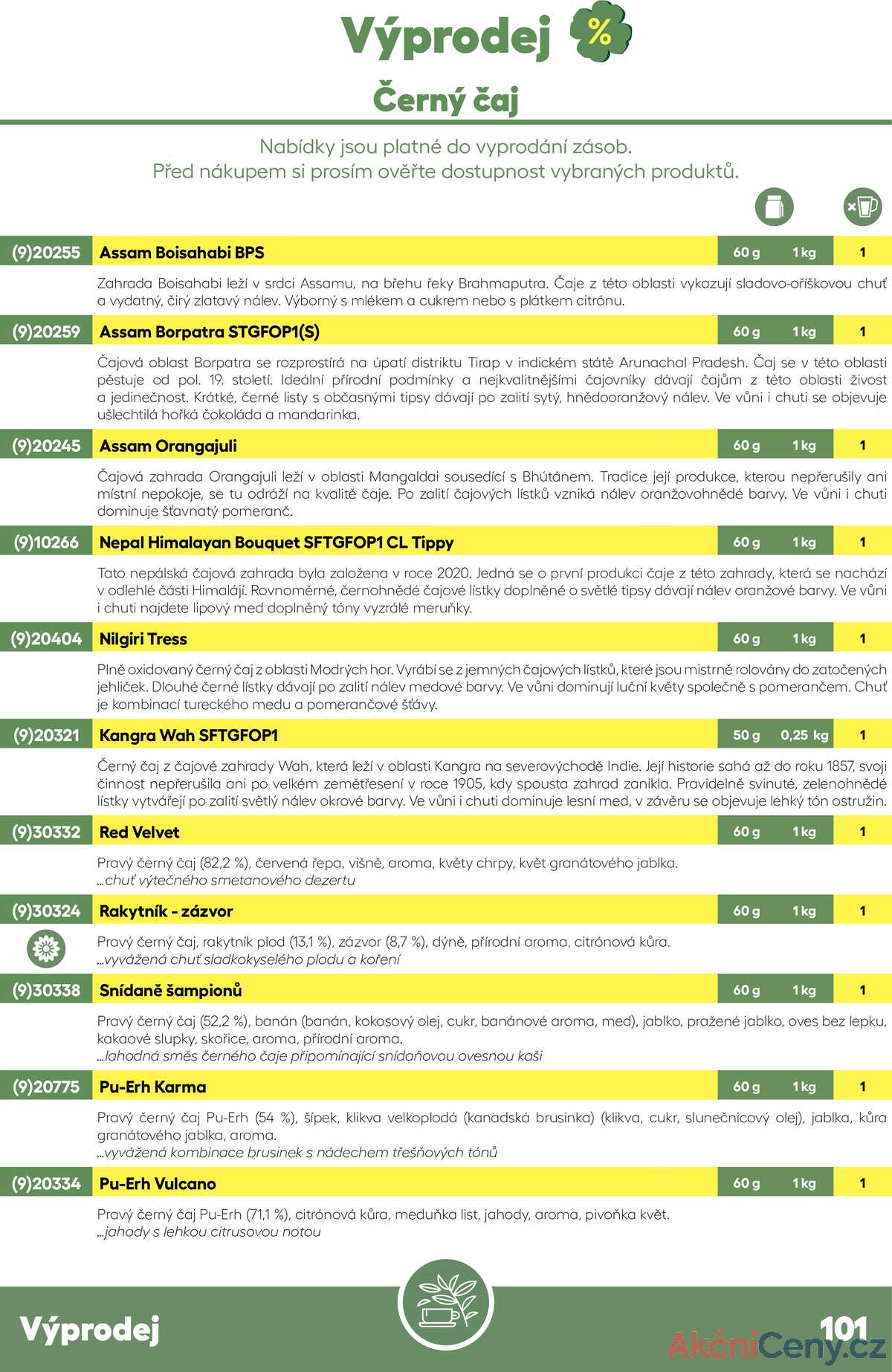 Oxalis - čaj a káva 2025/2026 strana 103