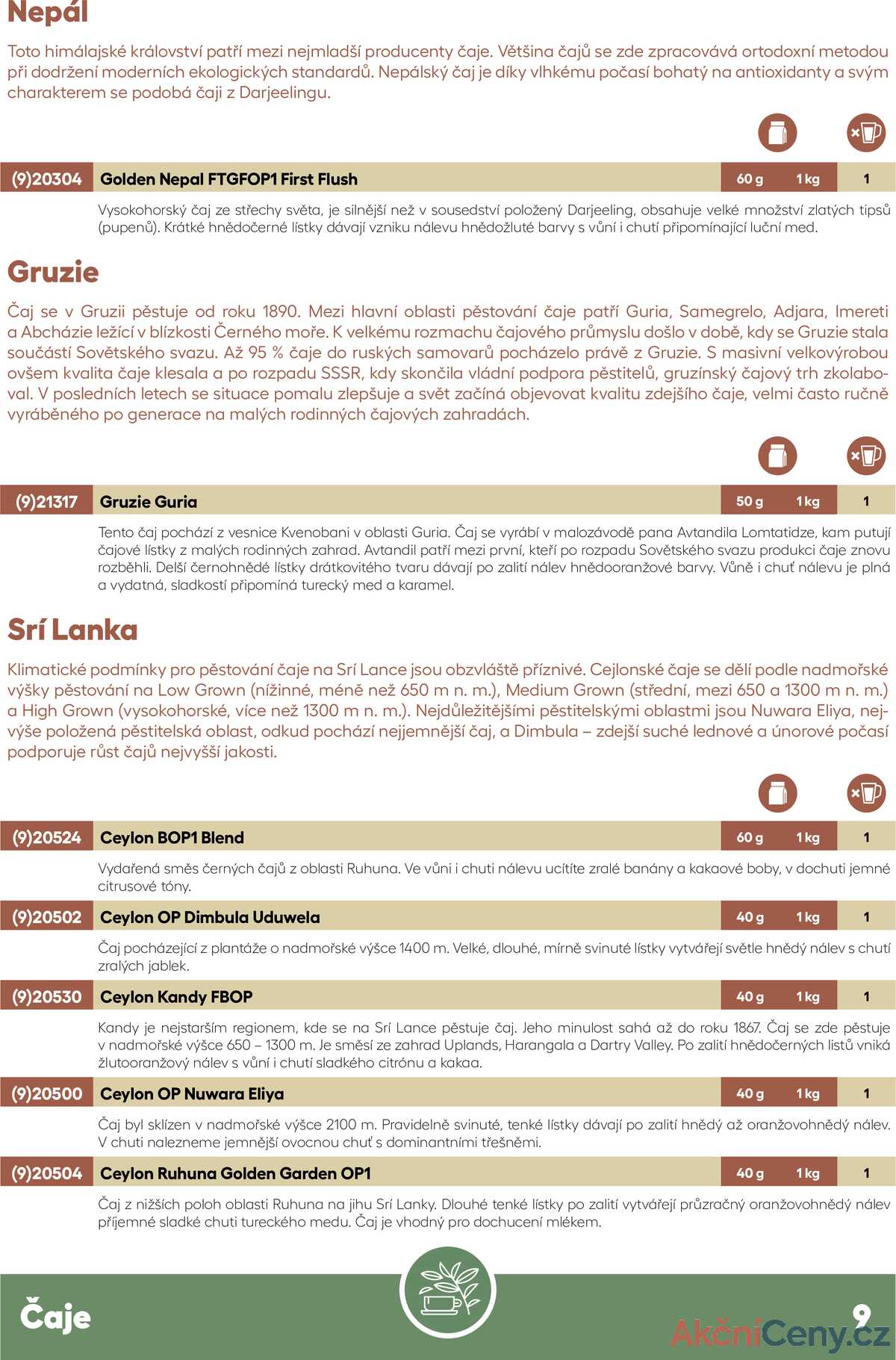 Oxalis - čaj a káva 2025/2026 strana 11