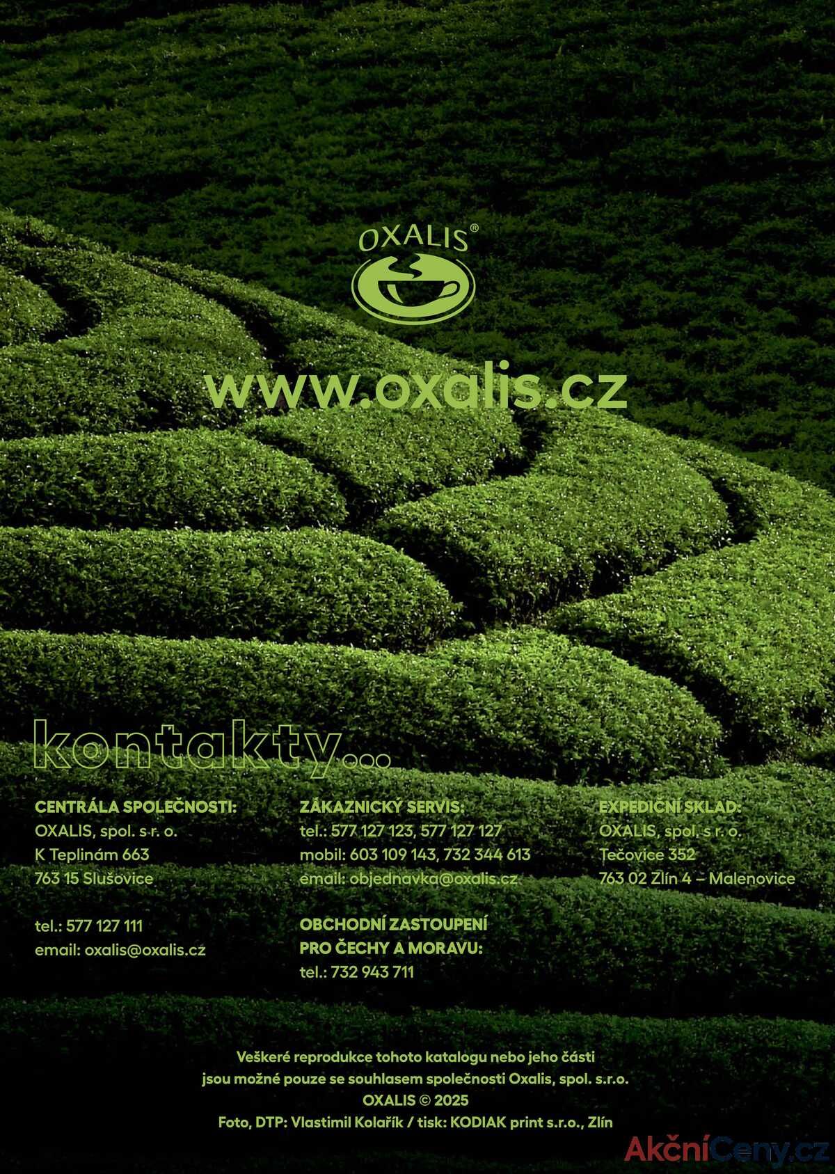 Oxalis - čaj a káva 2025/2026 strana 116