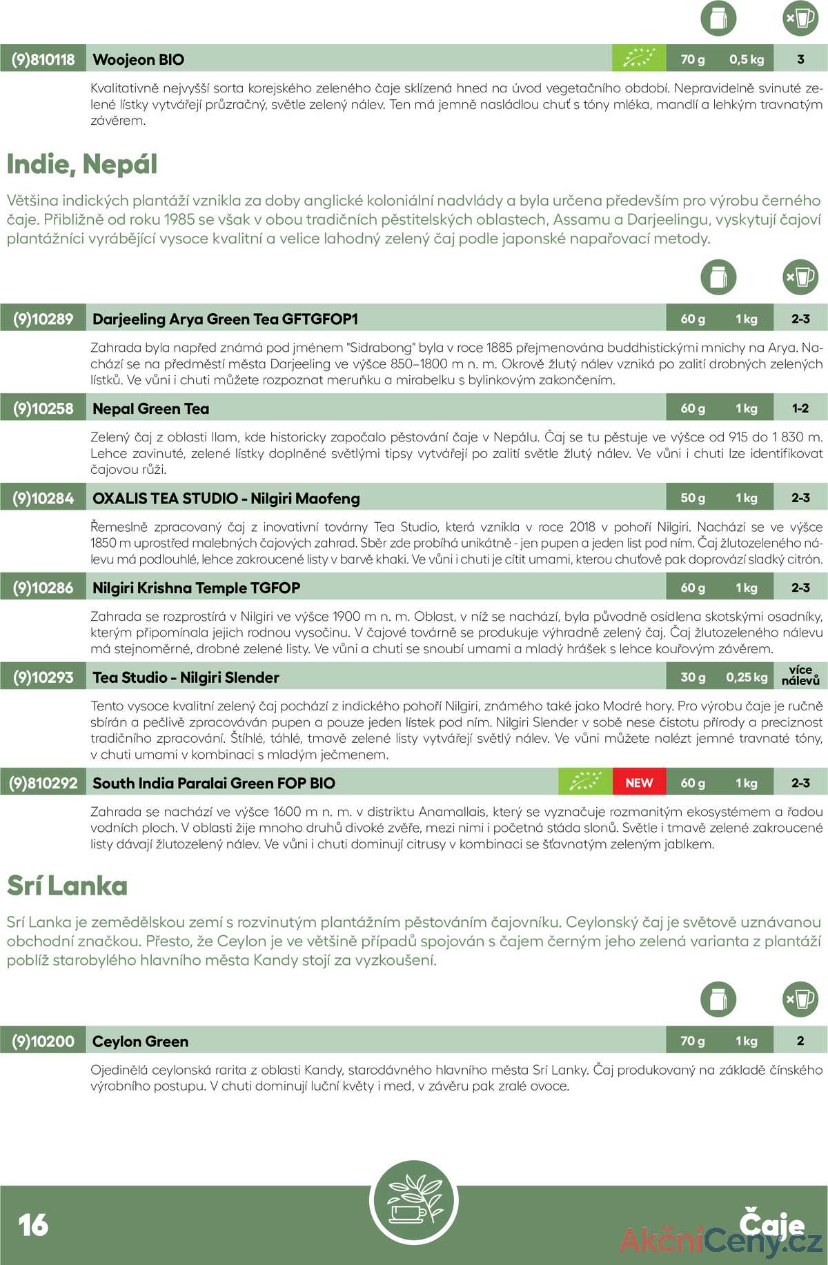 Oxalis - čaj a káva 2025/2026 strana 18