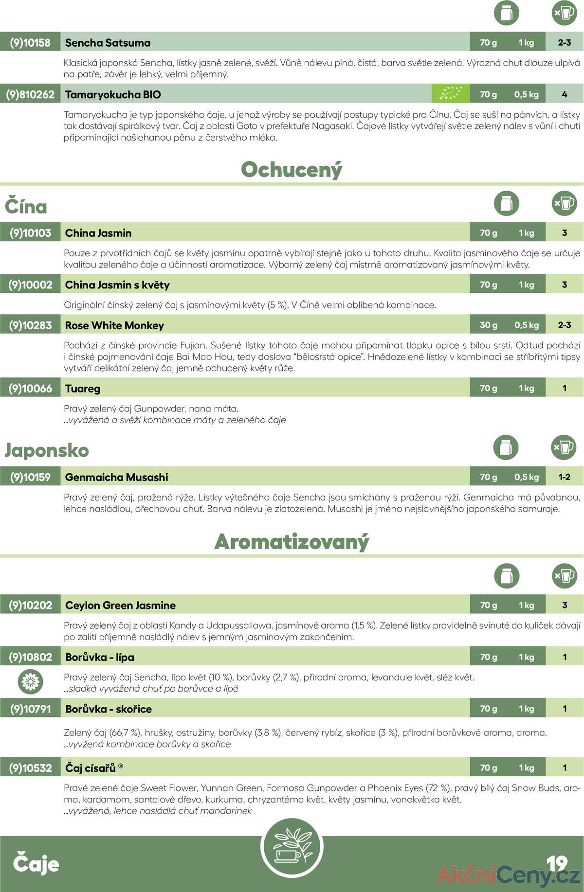 Oxalis - čaj a káva 2025/2026 strana 21