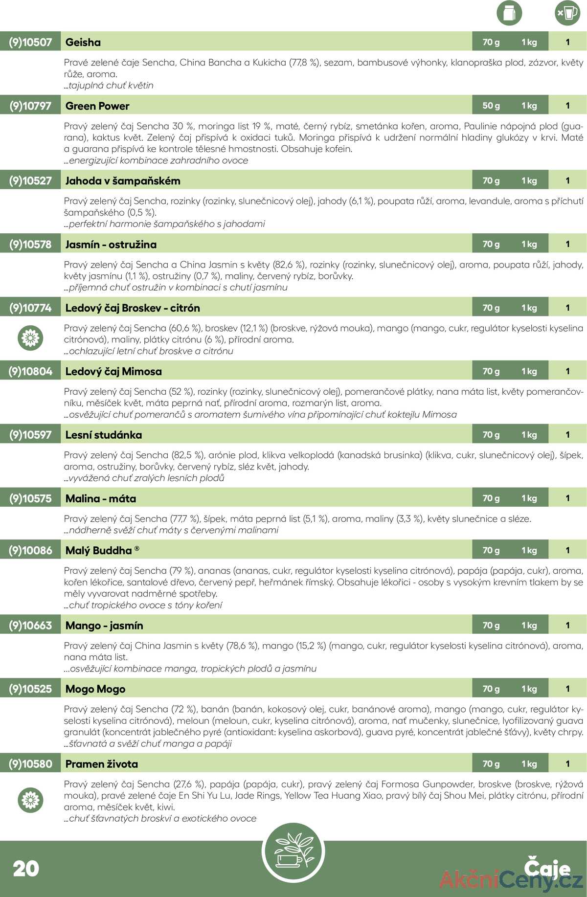 Oxalis - čaj a káva 2025/2026 strana 22
