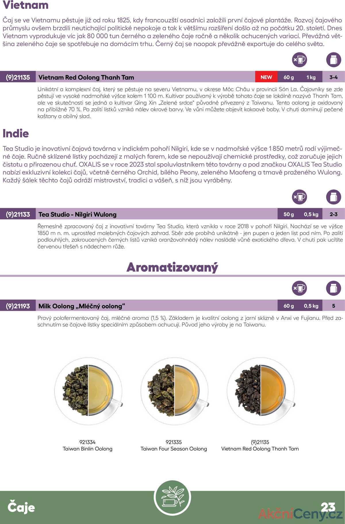 Oxalis - čaj a káva 2025/2026 strana 25