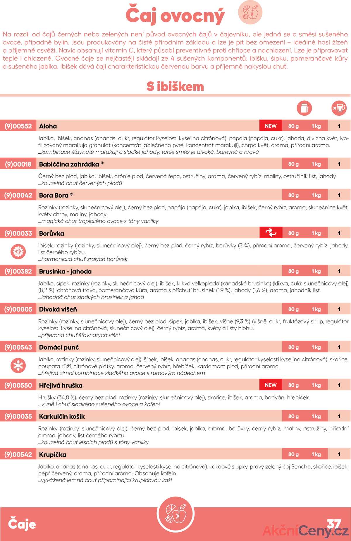 Oxalis - čaj a káva 2025/2026 strana 39