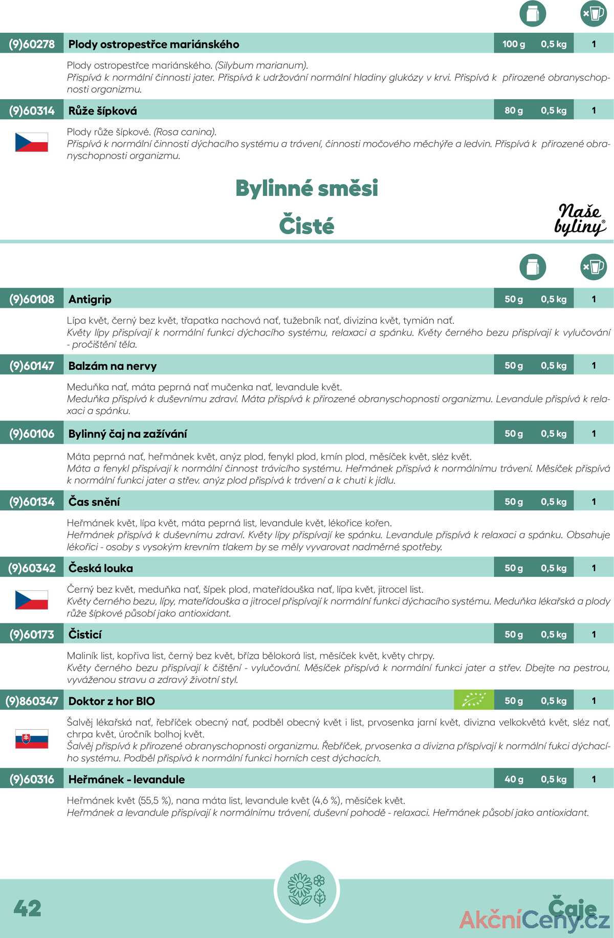 Oxalis - čaj a káva 2025/2026 strana 44