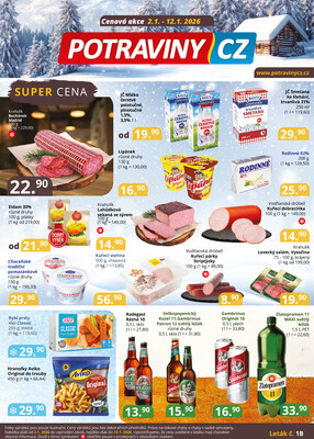 Potraviny CZ letáky