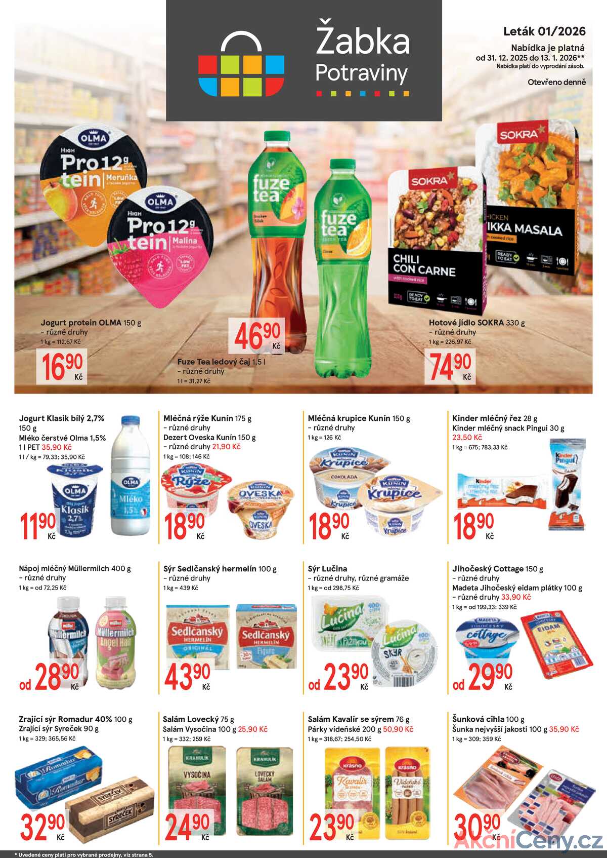 Žabka do 13.1. strana 1