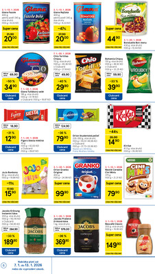 Tesco supermarkety od 7.1. do 13.1.2026
